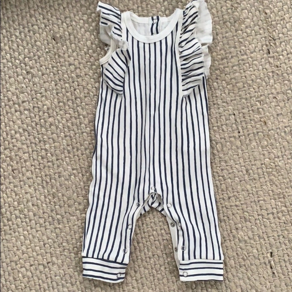 Pehr Striped Jumpsuit